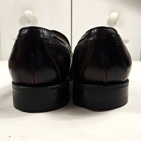 Men's JOHNSTON & MURPHY Aristocraft Kiltie Tassel Loafers US Size 10 - Picture 5 of 10